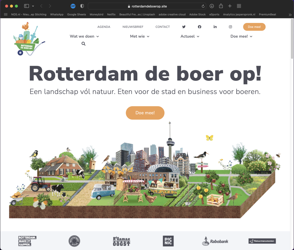 Rotterdam de boer op website
